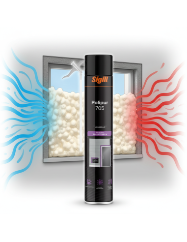 Polipur 705 Schiuma Poliuretanica Monocomponente Per Isolamento E Assemblaggio