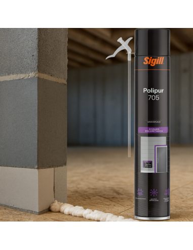 Polipur 705 Schiuma Poliuretanica Monocomponente Per Isolamento E Assemblaggio