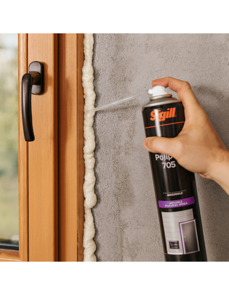 Polipur 705 Schiuma Poliuretanica Monocomponente Per Isolamento E Assemblaggio