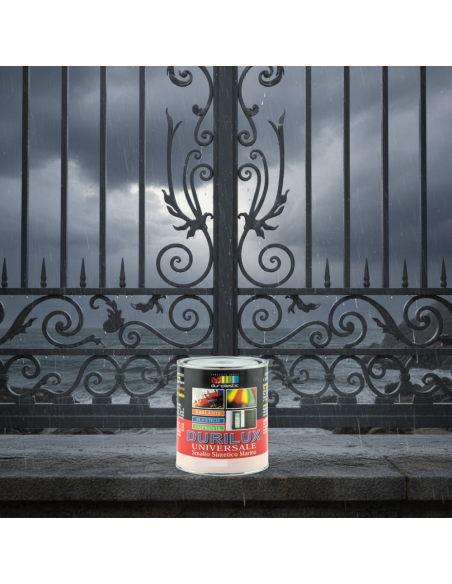 Smalto Sintetico Marino Lucido Per Legno E Ferro Piombo 520 Ral 7012