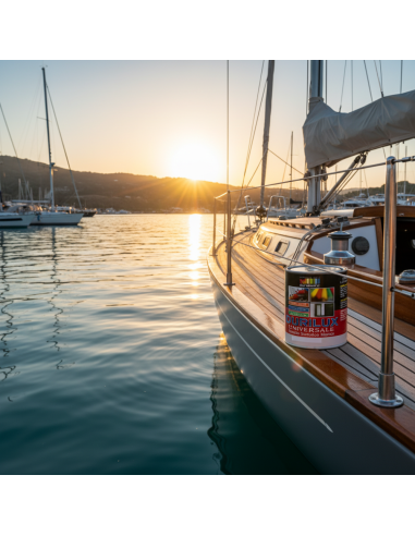 Smalto Sintetico Marino Lucido Per Legno E Ferro Piombo 520 Ral 7012