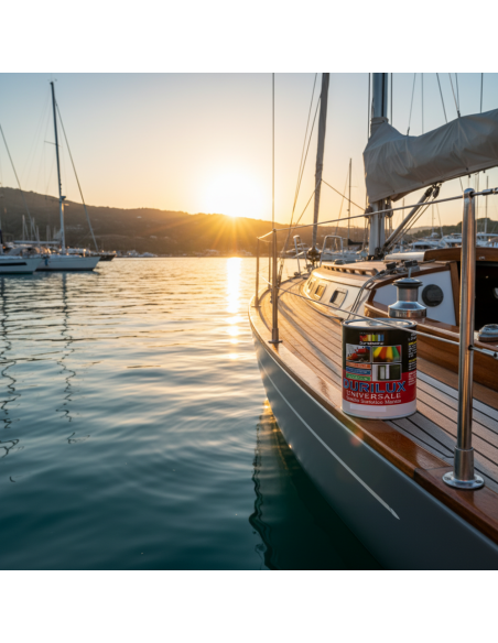 Smalto Sintetico Marino Lucido Per Legno E Ferro Piombo 520 Ral 7012