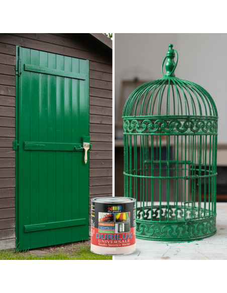 Smalto Sintetico Marino Lucido Per Legno E Ferro Smeraldo 522 Ral 6029