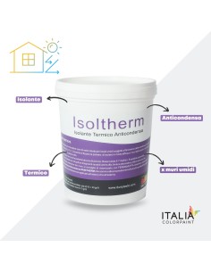 Isoltherm Fissativo Murale Termoisolante Anticondensa Isolante Aggrappante - Italia ColorPaint 2