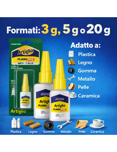 Adesivo Cianocrilato CianoWill Incollaggio Istantaneo 20 Gr