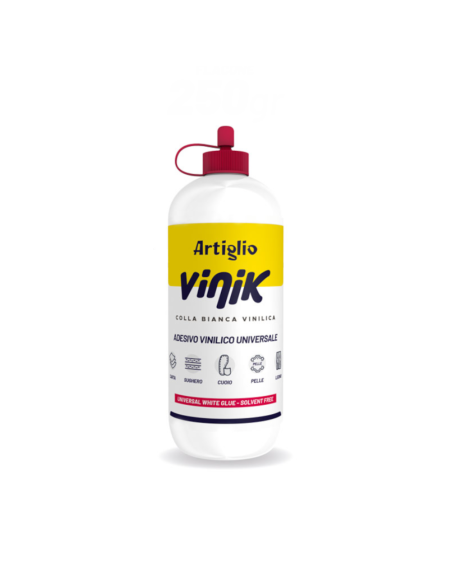 Colla Vinilica Universale Bianca Vinik Wilbravil Per Fai Da Te 250 g