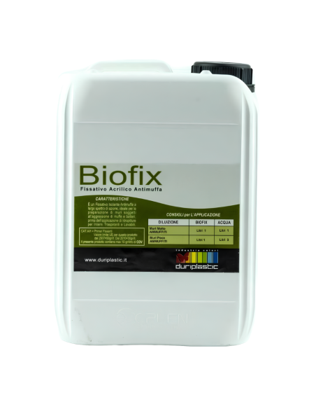 Fissativo Bonificante Sanificante Biofix Barriera Protettiva Antimuffa Antialga 