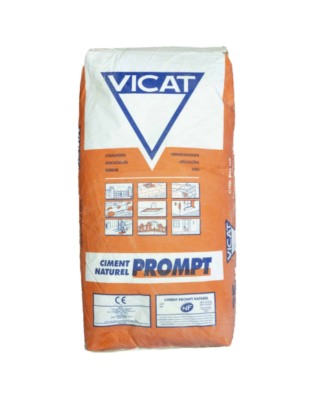 Cemento Rapido Francese Naturale Prompt  Riparazioni Sigillature Ancoraggi 25 kg