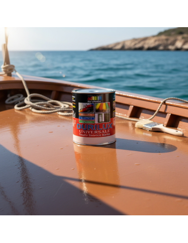 Smalto Sintetico Marino Lucido Per Legno E Ferro Nocciola 509 Ral 8001