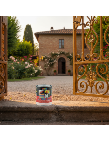 Smalto Sintetico Marino Lucido Per Legno E Ferro Cammello 510 Ral 8003