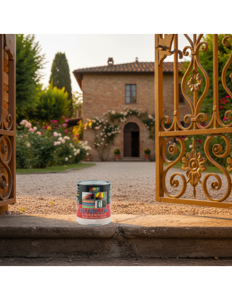 Smalto Sintetico Marino Lucido Per Legno E Ferro Cammello 510 Ral 8003