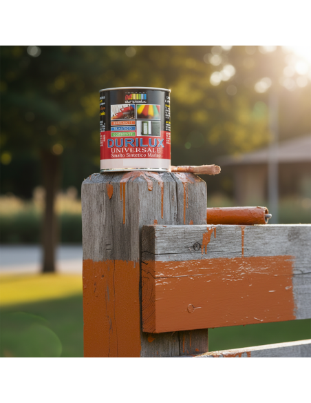 Smalto Sintetico Marino Lucido Per Legno E Ferro Cammello 510 Ral 8003