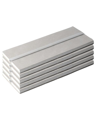 Semilavorato Cartongesso Fibra Alluminio Led 14,5x200 cm 5 Pezzi 10 m Lineari