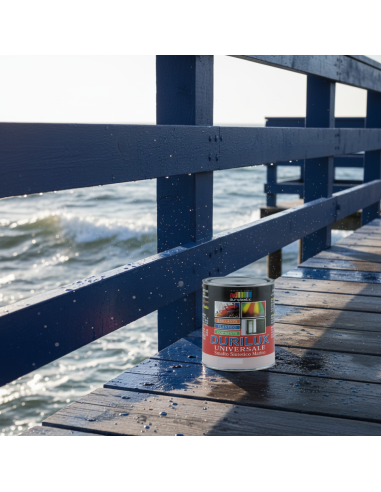 Smalto Sintetico Marino Lucido Per Legno E Ferro Blu 537 Ral 5017