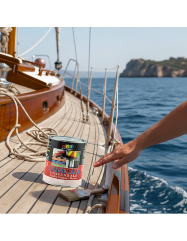 Smalto Sintetico Marino Lucido Per Legno E Ferro Pompei 515 Ral 3009