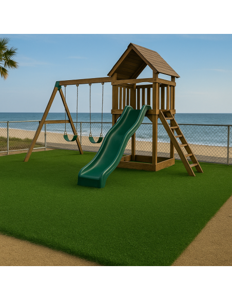 Prato Sintetico Fili Erba 8 mm Larghezza 1 m Vendita A Metro Zero Manutenzione