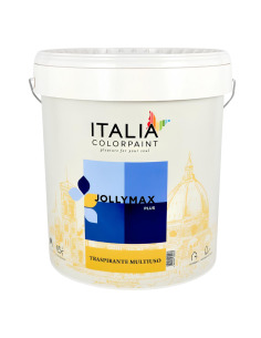 Idropittura Murale Traspirante Multiuso Bianca Jollymax Plus Vari Formati