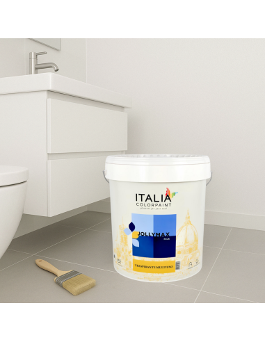 Idropittura Murale Traspirante Multiuso Bianca Jollymax Plus Vari Formati
