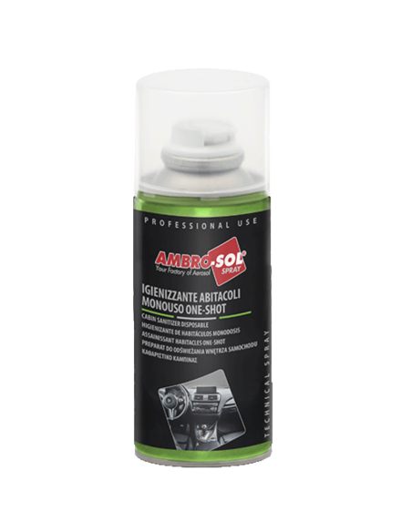 Igienizzante Monouso Abitacoli One-Shot Per Auto 150 Ml