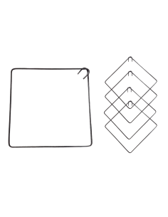 Staffe Antisismiche Armatura Ferro 50x50 cm Strutture Cemento Formati Multipli