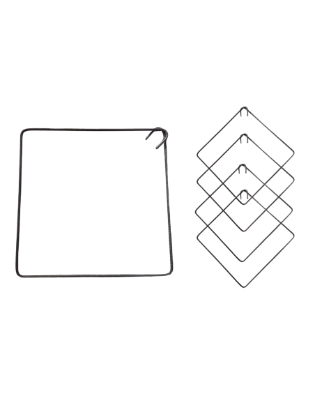 Staffe Antisismiche Armatura Ferro 50x50 cm Strutture Cemento Formati Multipli
