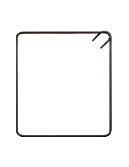 Staffe Antisismiche Armatura Ferro 50x50 cm Strutture Cemento Formati Multipli