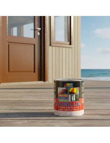 Smalto Sintetico Marino Lucido Per Legno E Ferro Cuoio 511 Ral 8002