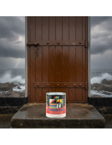 Smalto Sintetico Marino Lucido Per Legno E Ferro Cuoio 511 Ral 8002