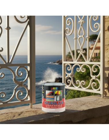 Smalto Sintetico Marino Lucido Per Legno E Ferro Bianco Perla 526 Ral 1013