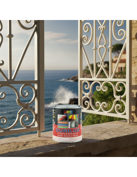 Smalto Sintetico Marino Lucido Per Legno E Ferro Bianco Perla 526 Ral 1013