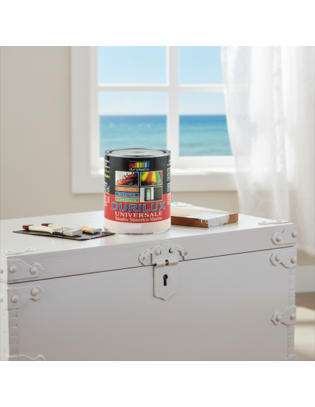 Smalto Sintetico Marino Lucido Per Legno E Ferro Bianco Perla 526 Ral 1013