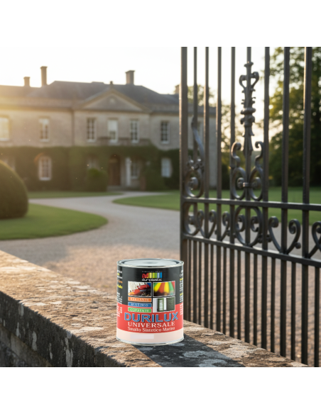 Smalto Sintetico Marino Lucido Per Legno E Ferro Antracite 530 Ral 7021