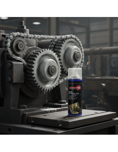 Grasso Al Litio Chiaro Multiuso Spray Per Auto E Industria 200 Ml 