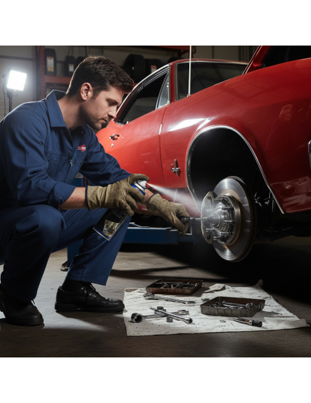 Grasso Al Litio Chiaro Multiuso Spray Per Auto E Industria 200 Ml 