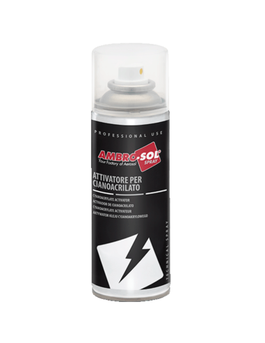 Attivatore Spray Per Adesivi Cianoacrilici 200 Ml 