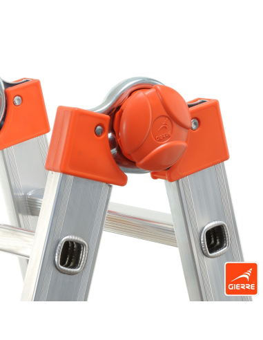 Scala Telescopica Professionale Media 5+5 Peppina GIERRE In Alluminio