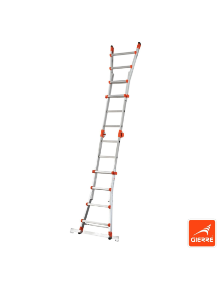 Scala Telescopica Professionale Media 5+5 Peppina GIERRE In Alluminio