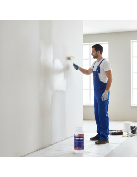 Kit Fissativo Acrilico Isolante Professionale per Muri e Intonaci BIOPURA Cromika – 2 Pezzi