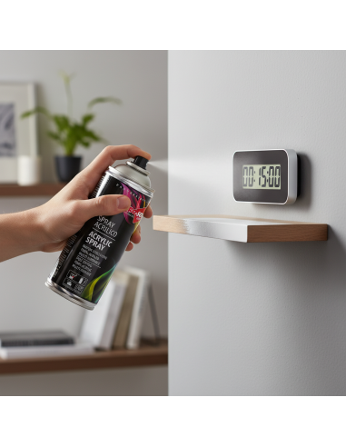 Smalto Acrilico Brillante Multiuso RAL 1013 Bianco Perla 400 ml 