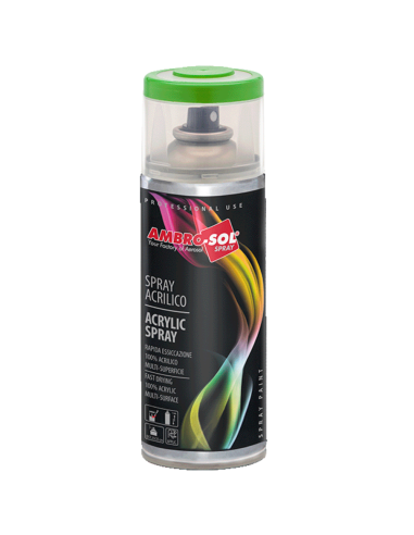 Smalto Acrilico Brillante Multiuso RAL 1014 Avorio 400 ml - AMBRO-SOL