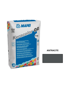 Keracolor GG Mapei Stucco Per Fughe A Grana Grossa Antracite 114 Da 25 kg 2