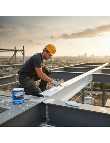 Durilux Smalto Sintetico Lucido Rapida Essiccazione Colore Bianco 500 Ral 9010