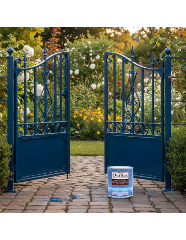 Durilux Smalto Sintetico Lucido A Rapida Essiccazione Colore Blu 537 Ral 5017 DURIPLASTIC - foto 5
