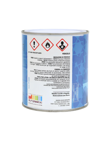 Durilux Smalto Sintetico Lucido A Rapida Essiccazione Colore Grigio Perla 519 DURIPLASTIC - foto 3