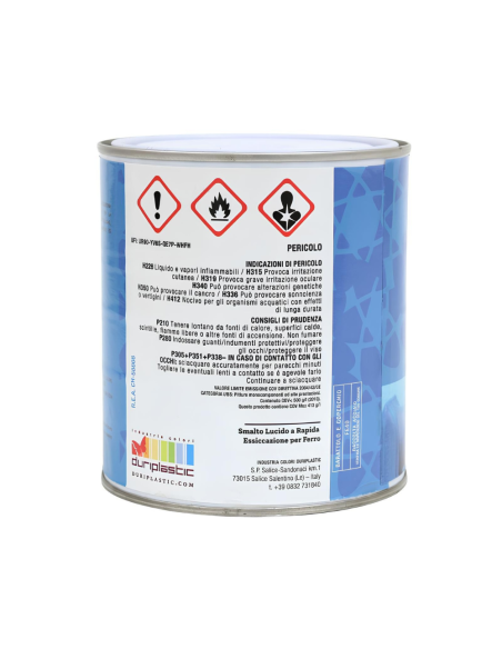Durilux Smalto Sintetico Lucido A Rapida Essiccazione Colore Grigio Perla 519 DURIPLASTIC - foto 3