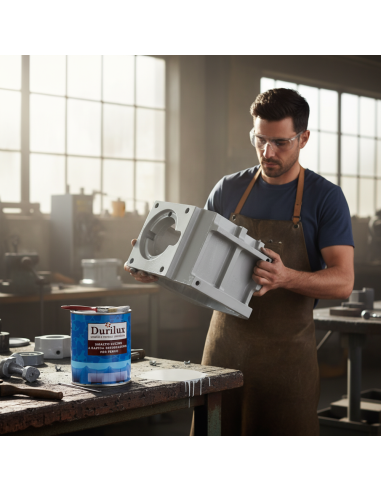 Durilux Smalto Sintetico Lucido A Rapida Essiccazione Colore Grigio Perla 519