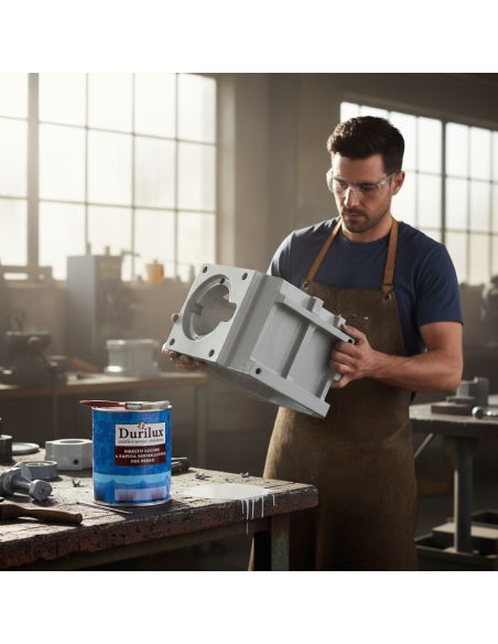 Durilux Smalto Sintetico Lucido A Rapida Essiccazione Colore Grigio Perla 519