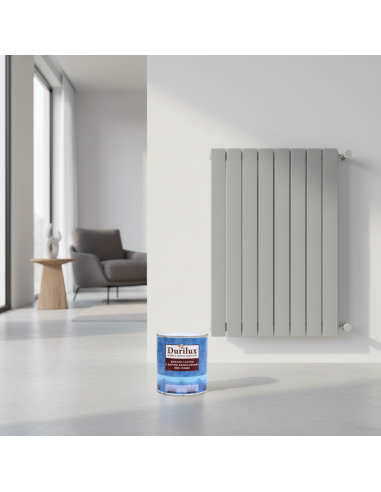Durilux Smalto Sintetico Lucido A Rapida Essiccazione Colore Grigio Perla 519 DURIPLASTIC - foto 6