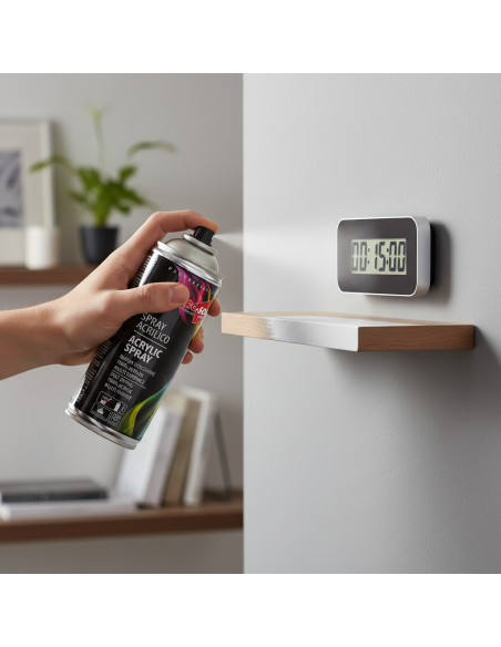 Smalto Acrilico Multiuso RAL 3002 Rosso Carminio Spray 400 ml