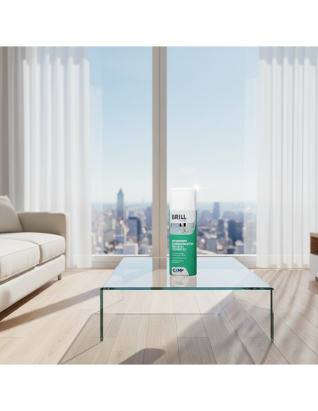 Brill Schiuma 400 ml Detergente Brillantante In Schiuma Per vetri E Superfici